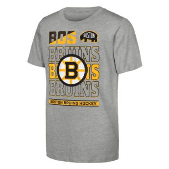 Boston Bruins koszulka dziecięca Timeless Ss grey