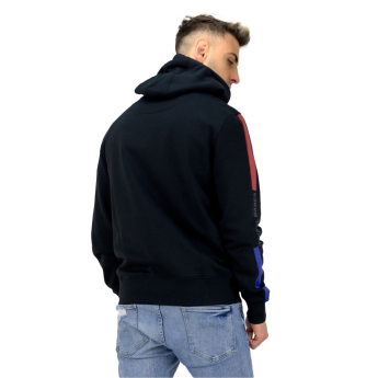 Barcelona męska bluza z kapturem Race black