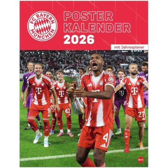 Bayern Monachium kalendarz 2026 Wall