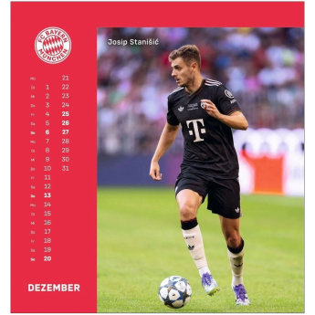 Bayern Monachium kalendarz 2026 Postcard