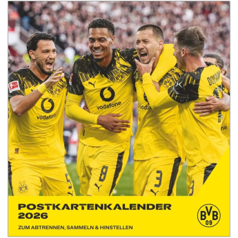 Borusia Dortmund kalendarz 2026 Postcard