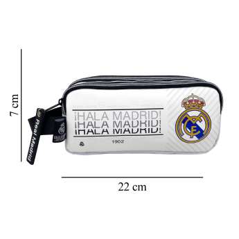 Real Madryt piórnik potrójny Hala Madrid Rounded