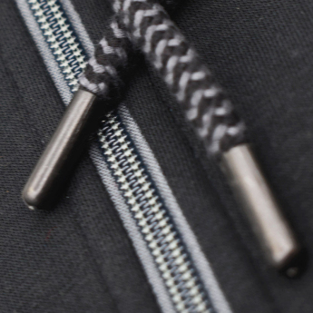 Real Madryt męska bluza z kapturem Zip gris