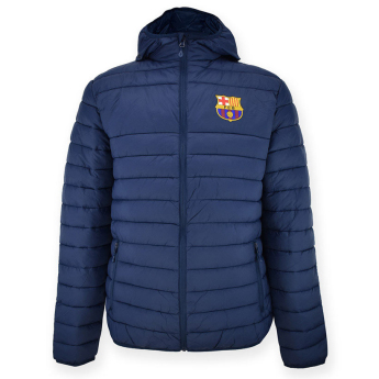 Barcelona dziecięca kurtka zimowa z kapturem Padded navy