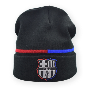 Barcelona czapka zimowa Eblack