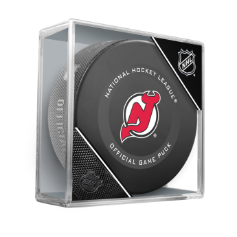 New Jersey Devils krążek Official Game Puck 2019-2020 x
