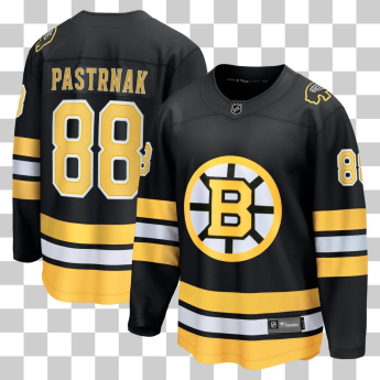 Boston Bruins hokejowa koszulka meczowa David Pastrnak #88 Home Breakaway Jersey