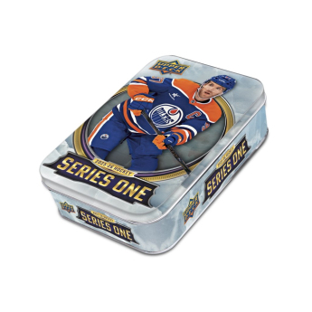 NHL pudełka karty hokejowe NHL 2025-26 Upper Deck Series 1 Tin Box