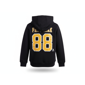 Boston Bruins dziecięca bluza z kapturem David Pastrnak Flat Alt Cpt N&N Flc