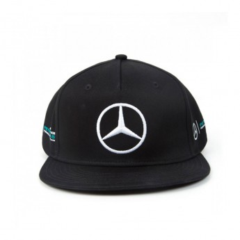Mercedes AMG Petronas czapka flat baseballówka Brim black Lewis Hamilton Team F1 2017