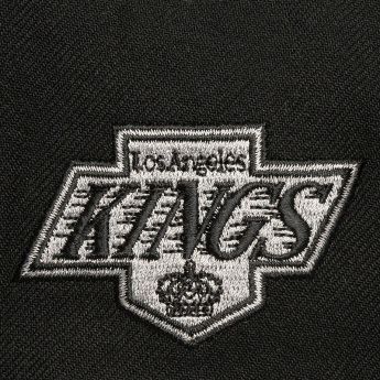 Los Angeles Kings czapka flat baseballówka Cream Script Snapback black