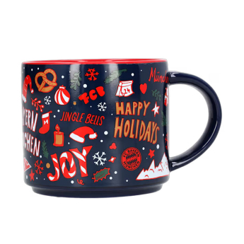 Bayern Monachium kubek Christmas navy
