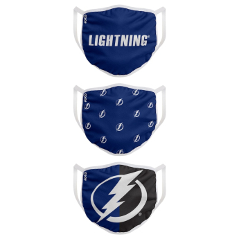 Tampa Bay Lightning maseczki Foco set of 3 pieces EU