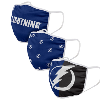 Tampa Bay Lightning maseczki Foco set of 3 pieces EU