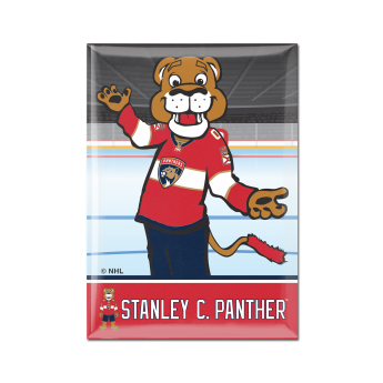 Florida Panthers magneska Metal Mascot