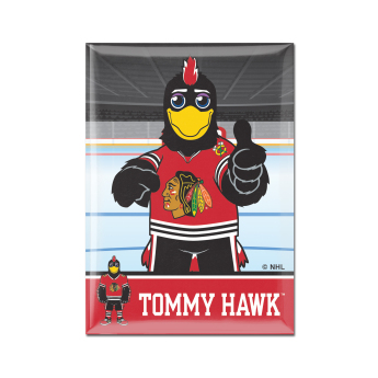 Chicago Blackhawks magneska Metal Mascot