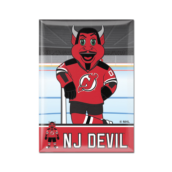 New Jersey Devils magneska Metal Mascot