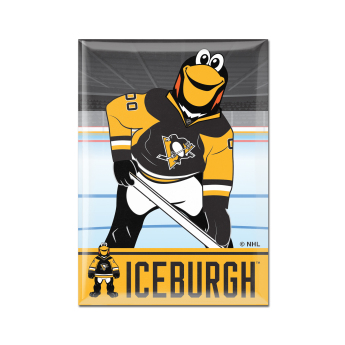 Pittsburgh Penguins magneska Metal Mascot