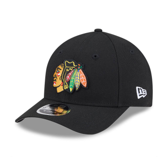Chicago Blackhawks czapka baseballówka New Era 940MC black