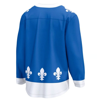 Qubec Nordiques hokejowa koszulka meczowa Breakaway 30 Seasons Alternate NHL Jersey Blue