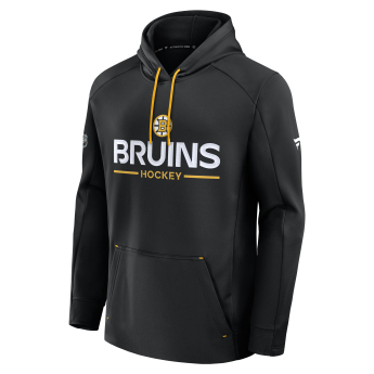 Boston Bruins męska bluza z kapturem Authentic Pro Rink Poly Fleece POH