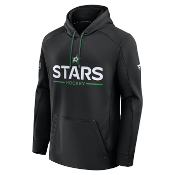 Dallas Stars męska bluza z kapturem Authentic Pro Rink Poly Fleece POH