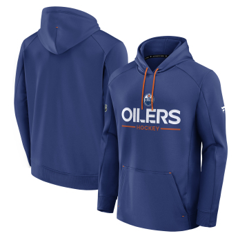 Edmonton Oilers męska bluza z kapturem Authentic Pro Rink Poly Fleece POH