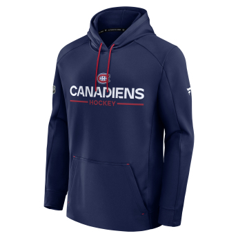 Montreal Canadiens męska bluza z kapturem Authentic Pro Rink Poly Fleece POH