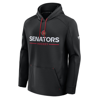 Ottawa Senators męska bluza z kapturem Authentic Pro Rink Poly Fleece POH