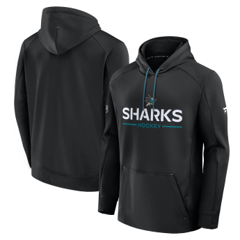San Jose Sharks męska bluza z kapturem Authentic Pro Rink Poly Fleece POH