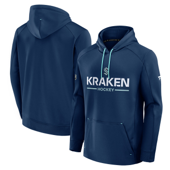 Seattle Kraken męska bluza z kapturem Authentic Pro Rink Poly Fleece POH