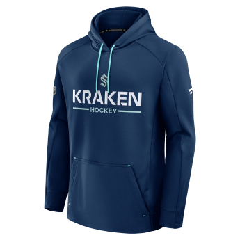 Seattle Kraken męska bluza z kapturem Authentic Pro Rink Poly Fleece POH