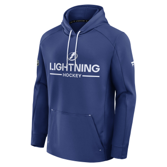 Tampa Bay Lightning męska bluza z kapturem Authentic Pro Rink Poly Fleece POH