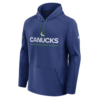 Vancouver Canucks męska bluza z kapturem Authentic Pro Rink Poly Fleece POH