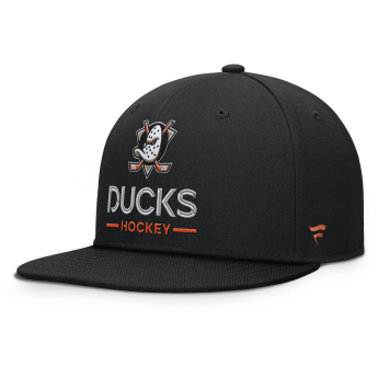 Anaheim Ducks czapka flat baseballówka Authentic Pro A/Cap Flat Brim Square Visor Structured Adjustable
