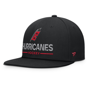 Carolina Hurricanes czapka flat baseballówka Authentic Pro A/Cap Flat Brim Square Visor Structured Adjustable