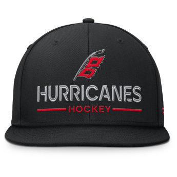 Carolina Hurricanes czapka flat baseballówka Authentic Pro A/Cap Flat Brim Square Visor Structured Adjustable