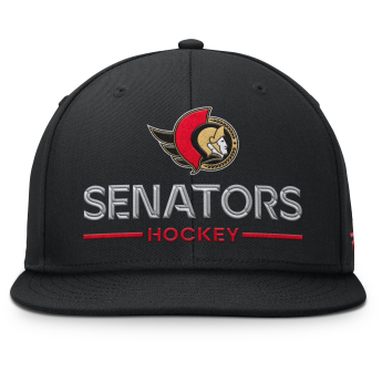 Ottawa Senators czapka flat baseballówka Authentic Pro A/Cap Flat Brim Square Visor Structured Adjustable