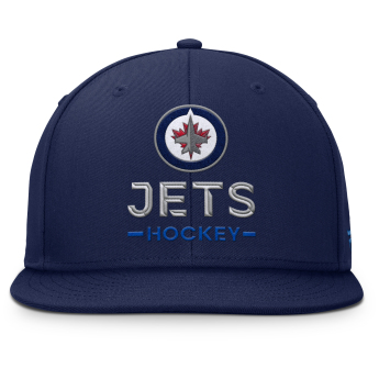 Winnipeg Jets czapka flat baseballówka Authentic Pro A/Cap Flat Brim Square Visor Structured Adjustable