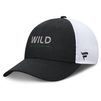 Minnesota Wild czapka baseballówka Authentic Pro A/Cap Structured Adj. Meshback