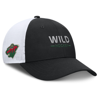 Minnesota Wild czapka baseballówka Authentic Pro A/Cap Structured Adj. Meshback