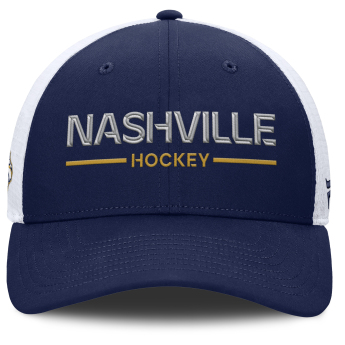 Nashville Predators czapka baseballówka Authentic Pro A/Cap Structured Adj. Meshback