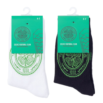 FC Celtic skarpetki Twin Pack Dress 7-11 UK (40-46) EU