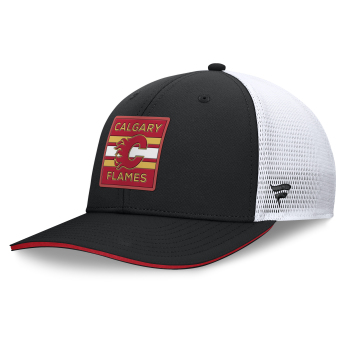 Calgary Flames czapka baseballówka Authentic Pro A/Cap Structured Mid-Crown Adj
