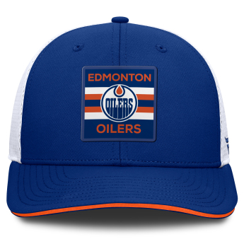 Edmonton Oilers czapka baseballówka Authentic Pro A/Cap Structured Mid-Crown Adj