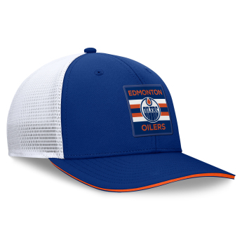 Edmonton Oilers czapka baseballówka Authentic Pro A/Cap Structured Mid-Crown Adj