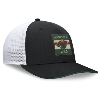 Minnesota Wild czapka baseballówka Authentic Pro A/Cap Structured Mid-Crown Adj
