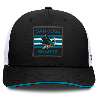 San Jose Sharks czapka baseballówka Authentic Pro A/Cap Structured Mid-Crown Adj