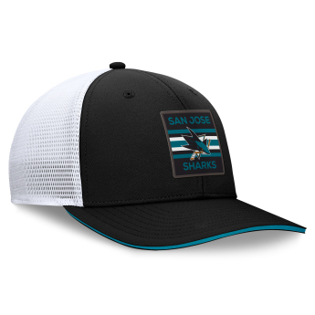 San Jose Sharks czapka baseballówka Authentic Pro A/Cap Structured Mid-Crown Adj