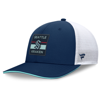 Seattle Kraken czapka baseballówka Authentic Pro A/Cap Structured Mid-Crown Adj